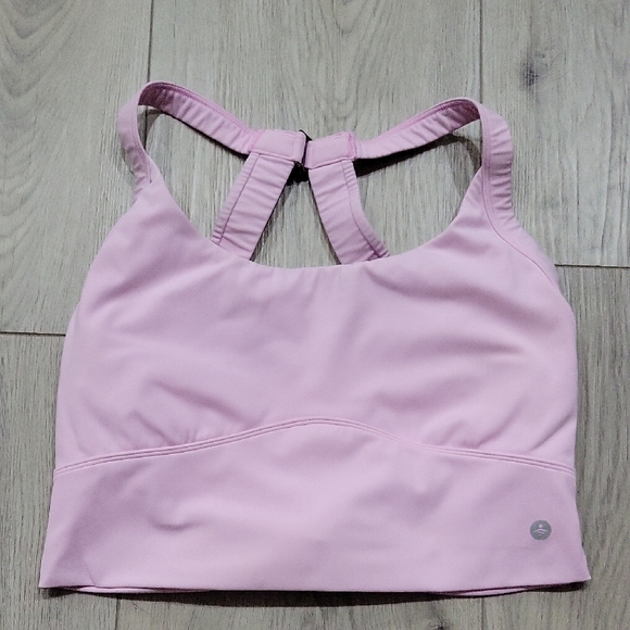 HALARA Other - HALARA Pink Twist Back Sports Bra
